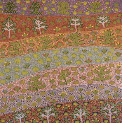 Beverly Pula Luck - My Mother's Country - Painting - Beverly Pula Luck