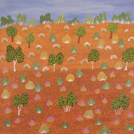 Alec Pula Lewis - View of Country - Painting - Alec Pula Lewis