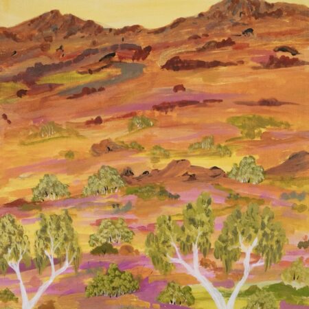 Elizabeth Ngwarraye Bonney - Penh Kwaty (After Rain) - Painting - Elizabeth Ngwarraye  Bonney