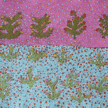 Jessie Pula Luck - My Bush Medicine Plants - Painting - Jessie Pula Luck