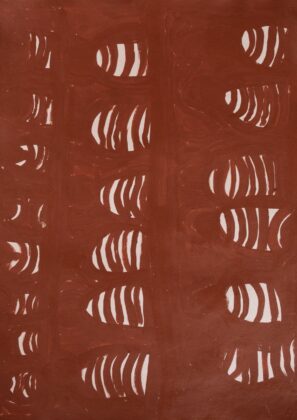 Maisie Petyarre Bundey - Anhelengkw (Emu) Dreaming - Painting - Maisie Petyarre  Bundey