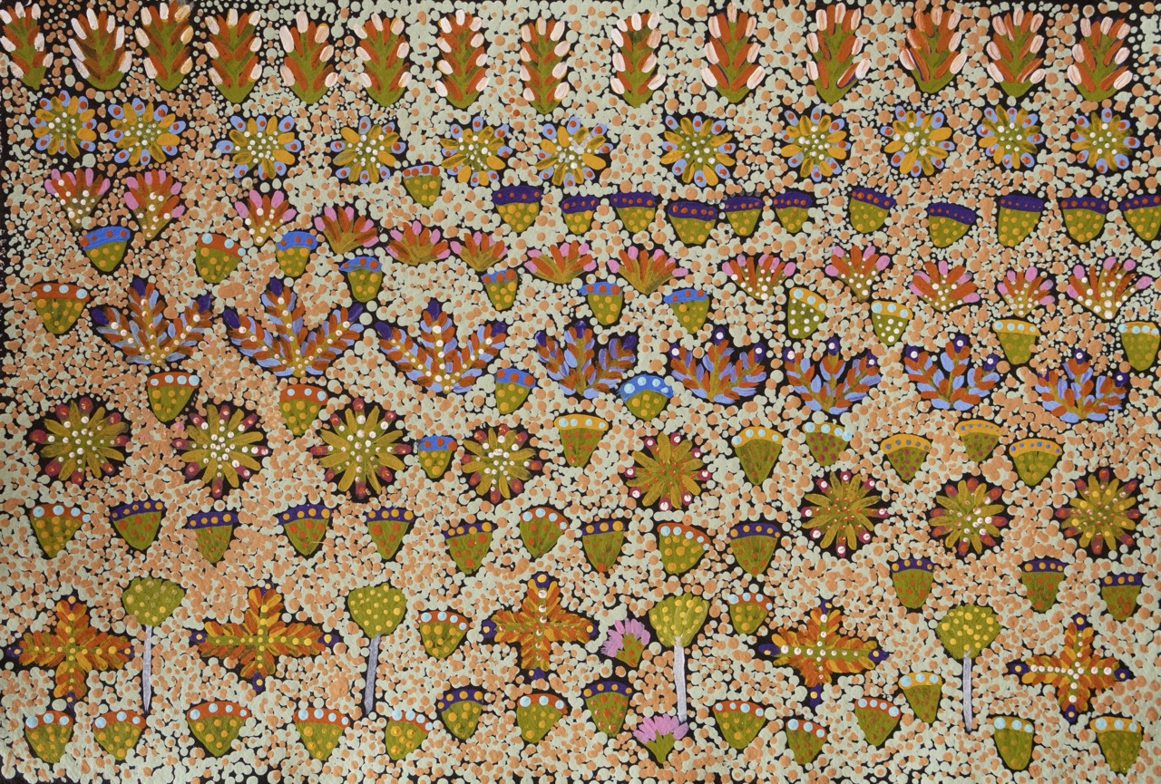 Daisy Kemarre Turner - Irrultja, My Country - Painting - Daisy Kemarre Turner