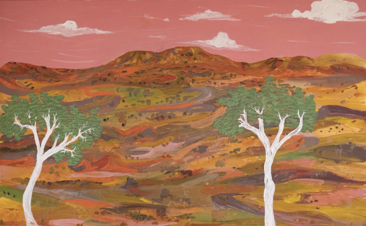 Elizabeth Ngwarraye Bonney - My Grandmothers Country - Painting - Elizabeth Ngwarraye  Bonney