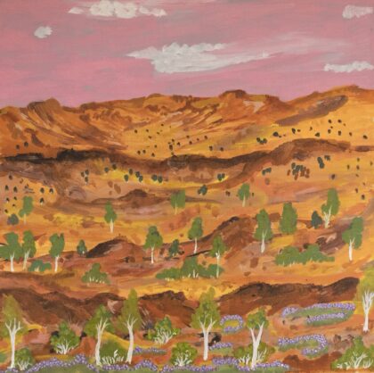 Elizabeth Ngwarraye Bonney - Penh Kwaty (After Rain) - Painting - Elizabeth Ngwarraye  Bonney