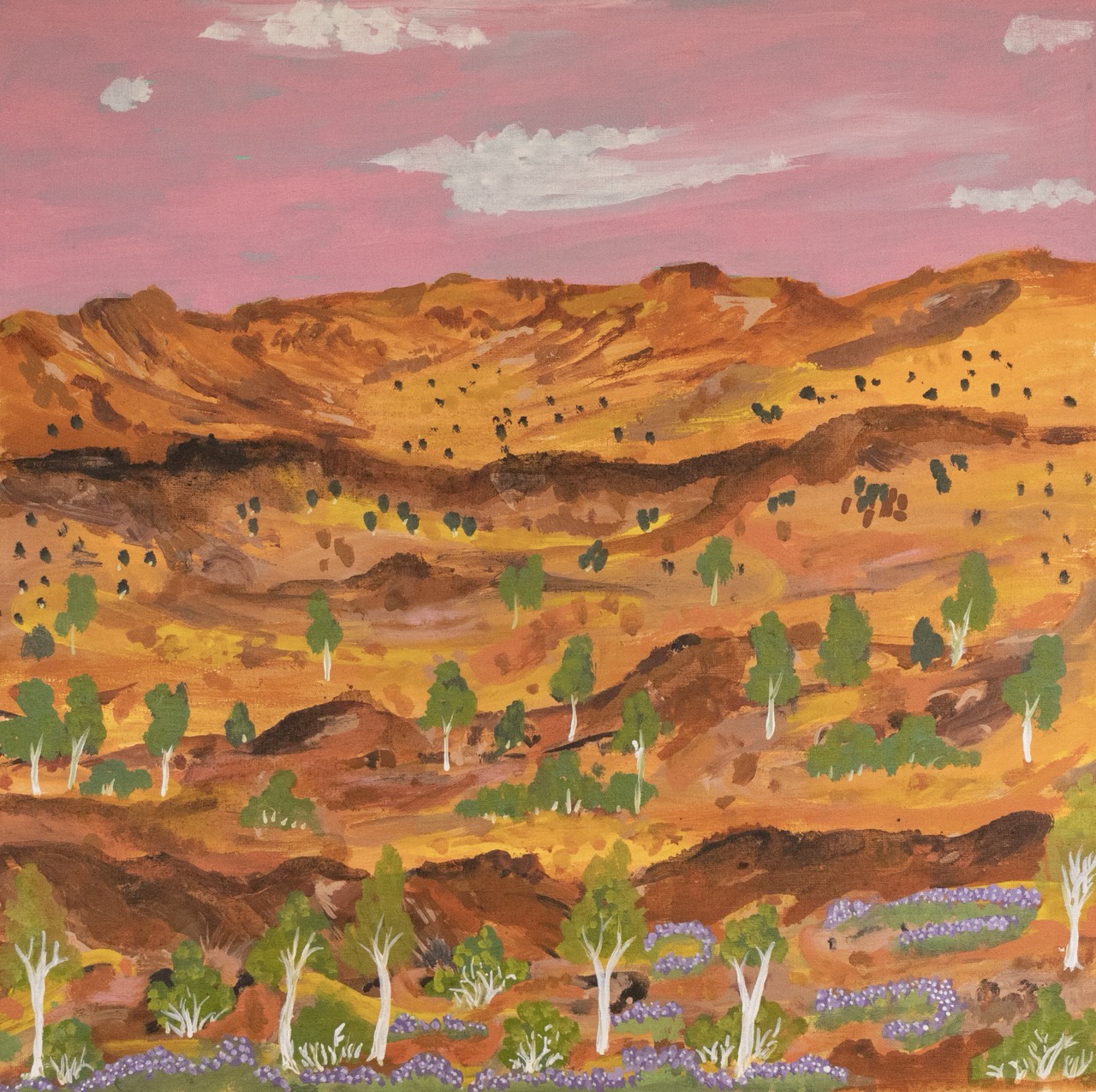 Elizabeth Ngwarraye Bonney - Penh Kwaty (After Rain) - Painting - Elizabeth Ngwarraye  Bonney