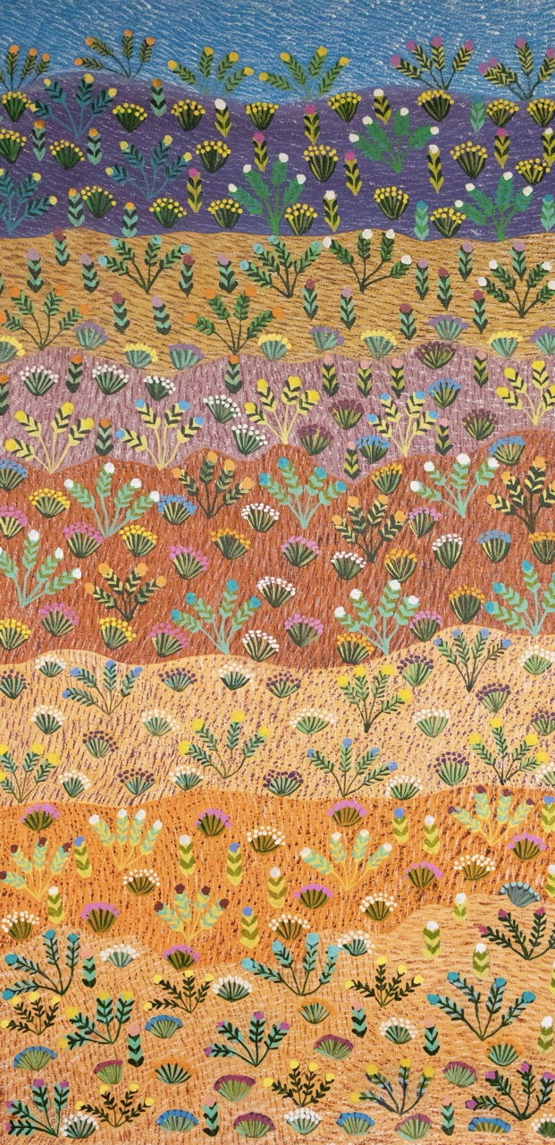 Michelle Pula Holmes - My Country - Painting - Michelle Pula Holmes