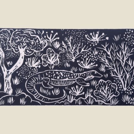 Elizabeth Ngwarraye Bonney - Sand Goanna - Print - Elizabeth Ngwarraye  Bonney