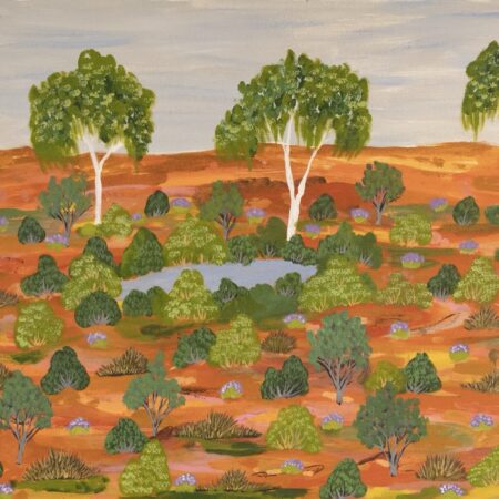 Elizabeth Ngwarraye Bonney - Atyenh Anyany Amper (My Grandmothers Country) - Painting - Elizabeth Ngwarraye  Bonney
