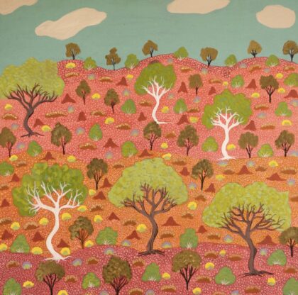 Gunderson Kemarre Lewis - Atyenh Anyany Amper (Great Grandmothers Country) - Painting - Gunderson Kemarre Lewis