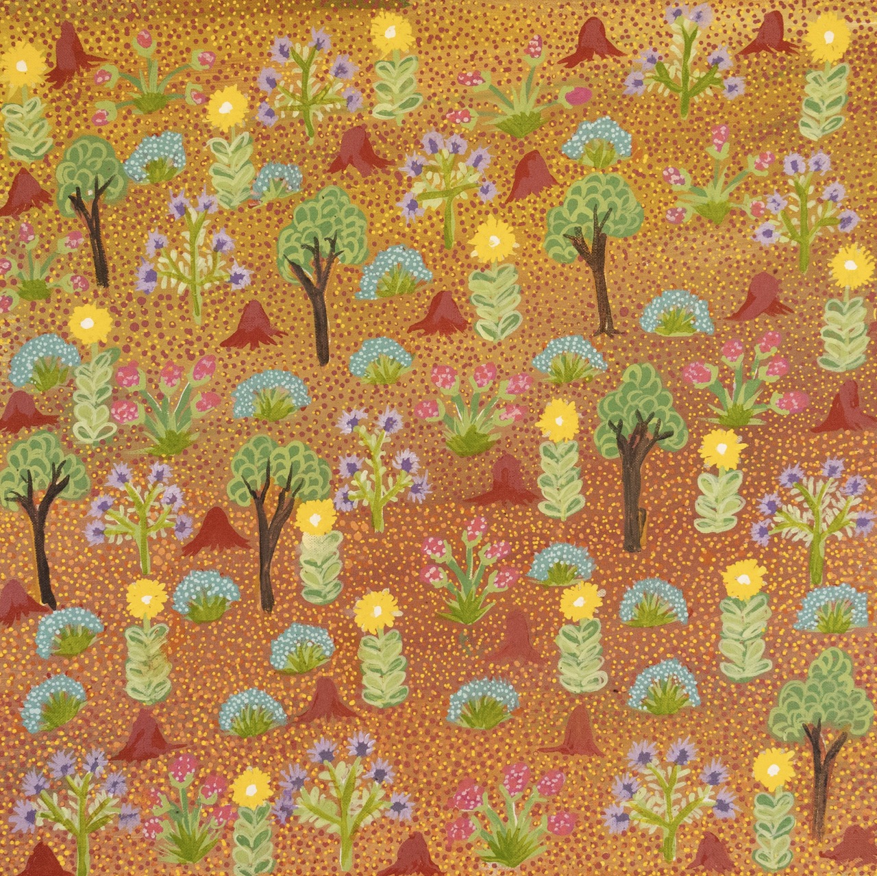 Jerome Ngwarraye Petrick - Atyenh Amper - (My Country) - Painting - Jerome  Ngwarraye Petrick