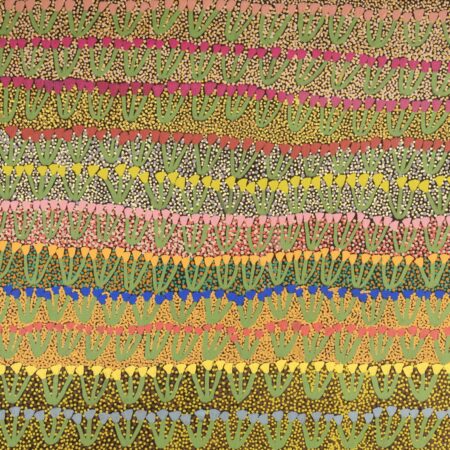 Minnie Ngwarraye Bonney - Artna Alpeyt (Bush Flowers) - Painting - Minnie Ngwarraye Morton