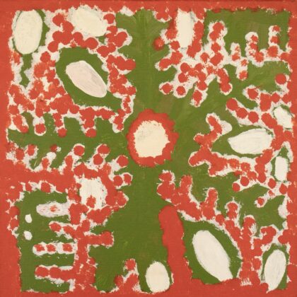 Maisie Petyarre Bundey - Artna Tyap (Bush Tucker) - Painting - Maisie Petyarre  Bundey