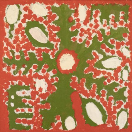 Maisie Petyarre Bundey - Artna Tyap (Bush Tucker) - Painting - Maisie Petyarre  Bundey