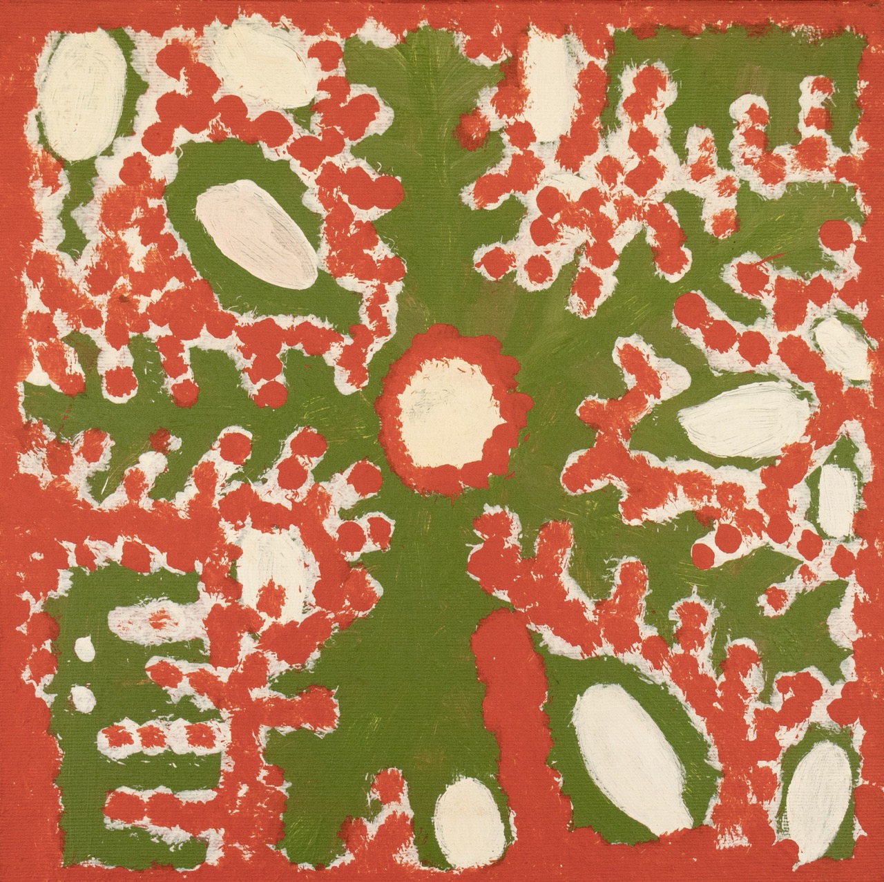 Maisie Petyarre Bundey - Artna Tyap (Bush Tucker) - Painting - Maisie Petyarre  Bundey