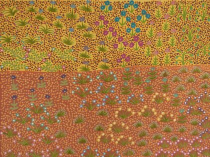 Latoya Ngwarraye Petrick - Artna Alpeyt (Bush Flowers) - Painting - Latoya  Ngwarraye Petrick