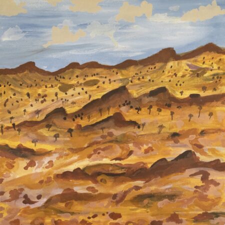 Elizabeth Ngwarraye Bonney - Tijamburra, My Homeland - Painting - Elizabeth Ngwarraye  Bonney