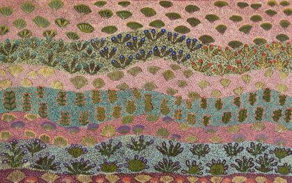 Julieanne Ngwarraye Morton - Atyenh Amper (My Country) My Bush Medicine - Painting - Julieanne Ngwarraye Morton