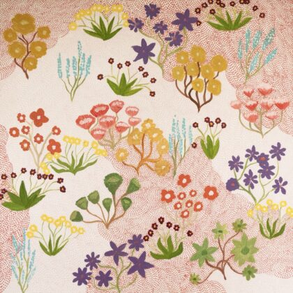 Kathleen Nanima Rambler - Mulangke Aherne (Beautiful Land) - Painting - Kathleen Nanima Rambler