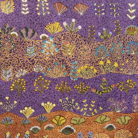 Julieanne Ngwarraye Morton - Alpeyt Alpeyt (Flowers Blooming) - Works On Paper - Julieanne Ngwarraye Morton