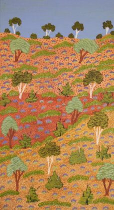 Alec Pula Lewis - Atyenh Amer Areyel Amper (My View of Country) - Painting - Alec  Pula Lewis