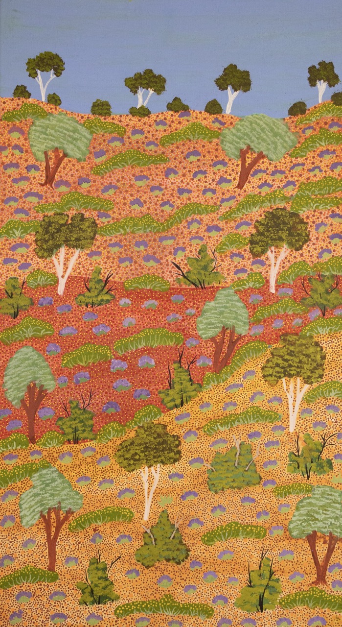 Alec Pula Lewis - Atyenh Amer Areyel Amper (My View of Country) - Painting - Alec  Pula Lewis