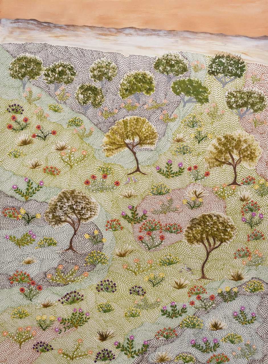 Kathleen Nanima Rambler - Mulangke Aherne (Beautiful Land) - Works On Paper - Kathleen Nanima Rambler