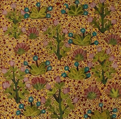 Latoya Ngwarraye Petrick - Artna Alpeyt (Bush Flowers) - Painting - Latoya  Ngwarraye Petrick