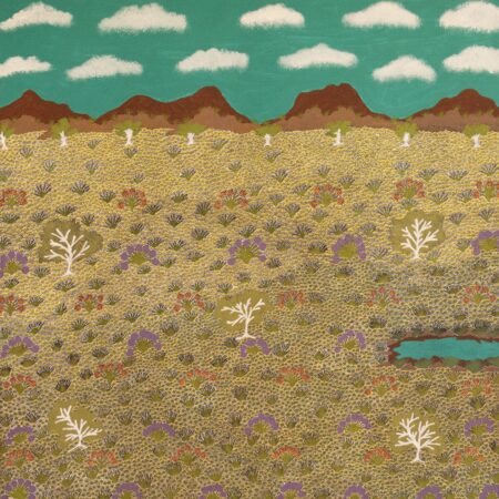 Valerie Kemarre Lewis - Atyenh Amey Amper (My Mothers Country) - Painting - Valerie Kemarre Lewis