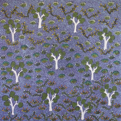 Alana Ngwarraye Holmes - Atyenh Amper (My Country) - Painting - Alana  Ngwarraye Holmes