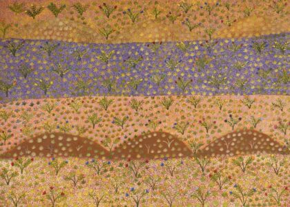 Nancy Pitjara Frank - Artna Alpeyt (Bush Flowers) - Painting - Nancy Pitjara Frank