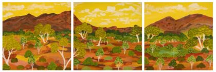 Elizabeth Ngwarraye Bonney - Tijamburra, My Homeland - Painting - Elizabeth Ngwarraye  Bonney