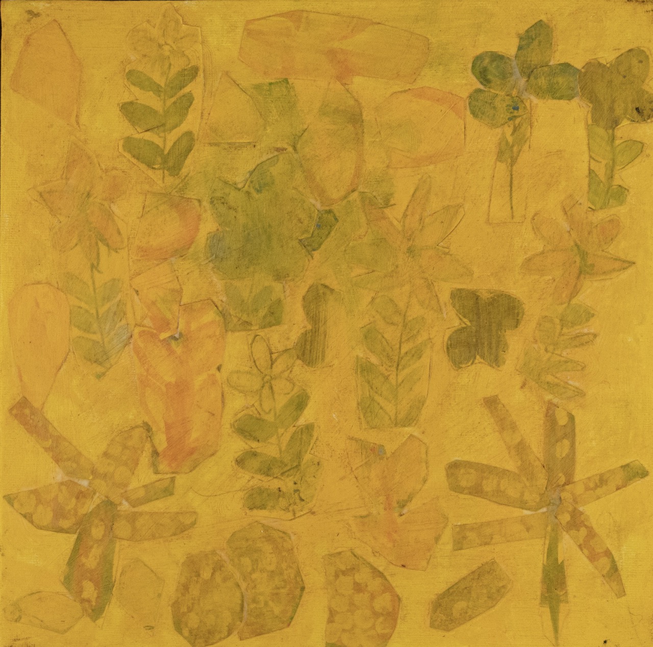 Rosie Kemarre Morton - Atyenh Aknyey Amper (My Father's Country) and Bush Medicine - Painting - Rosie Kemarre Morton