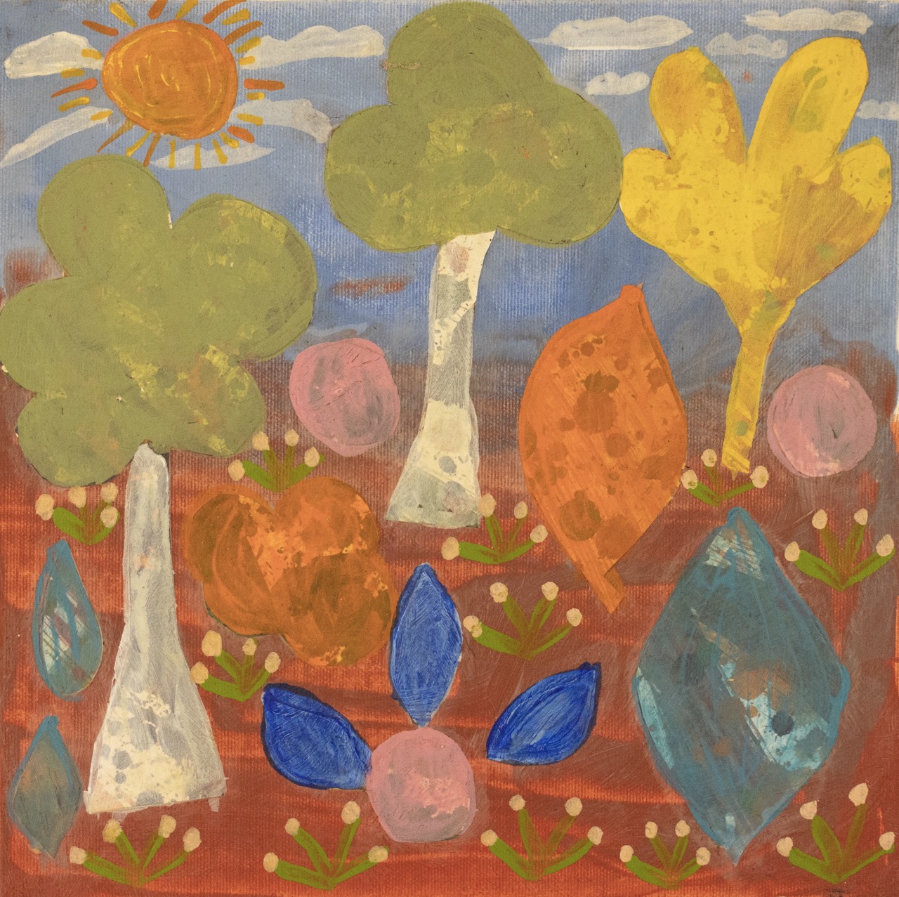 Alana Ngwarraye Holmes - Atyenh Amper (My Country) - Painting - Alana  Ngwarraye Holmes