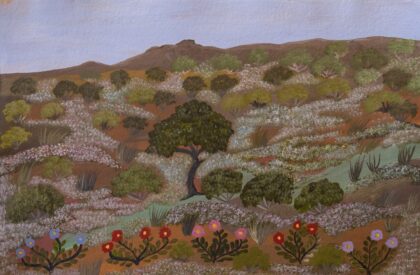 Kathleen Nanima Rambler - Ilpay Anyerreyl (Creek Flowing) - Works On Paper - Kathleen Nanima Rambler