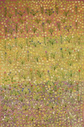 Nancy Pitjara Frank - Artna Alpeyt (Bush Flowers) - Painting - Nancy Pitjara Frank