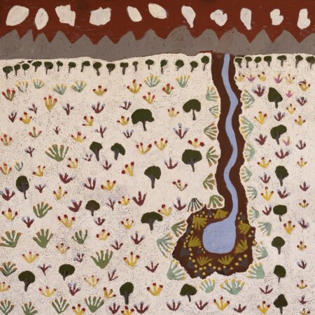 Susan Ngwarraye Philomac - Spring Creek - Painting - Susan  Ngwarraye Philomac