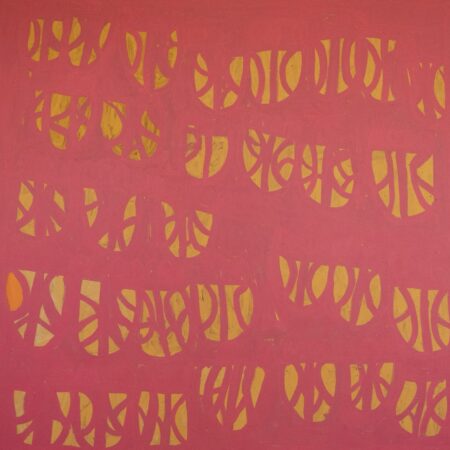 Maisie Petyarre Bundey - Anhelengkw (Emu) Dreaming - Painting - Maisie Petyarre  Bundey