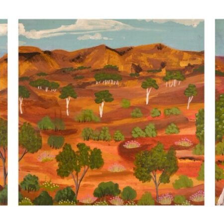 Elizabeth Ngwarraye Bonney - Tijamburra, My Homeland - Painting - Elizabeth Ngwarraye  Bonney