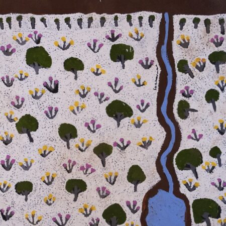 Susan Ngwarraye Philomac - Spring Creek - Works On Paper - Susan  Ngwarraye Philomac