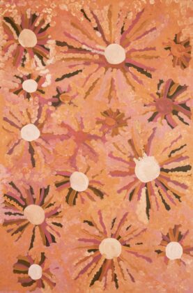 Maisie Petyarre Bundey - Artna Tyap (Bush Tucker) - Painting - Maisie Petyarre  Bundey