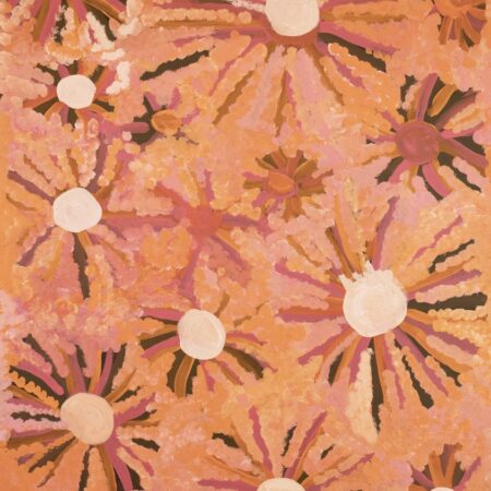 Maisie Petyarre Bundey - Artna Tyap (Bush Tucker) - Painting - Maisie Petyarre  Bundey