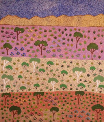 Diane Kemarre Ross - Atyenh Amper (My Country) - Painting - Diane Kemarre Ross