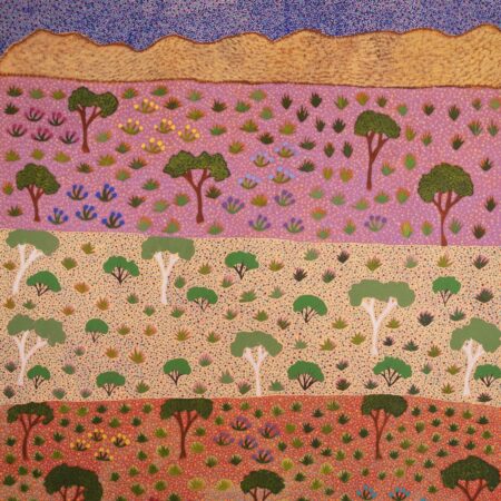 Diane Kemarre Ross - Atyenh Amper (My Country) - Painting - Diane Kemarre Ross