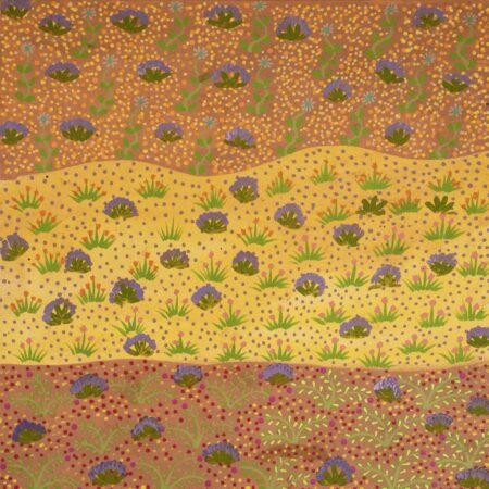 Dakota Ngwarraye Petrick - Artna Alpeyt (Bush Flowers) - Painting - Dakota Ngwarraye Petrick