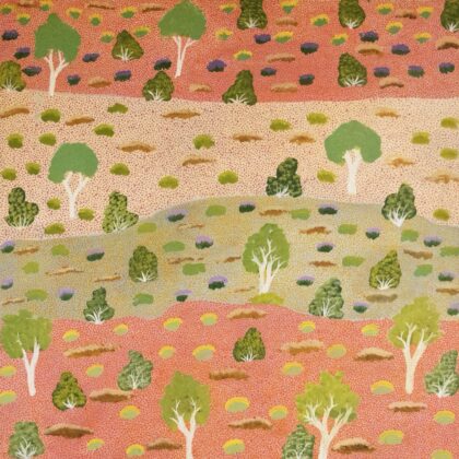 Alec Pula Lewis - Atyenh Amer Areyel Amper (My View of Country) - Painting - Alec  Pula Lewis