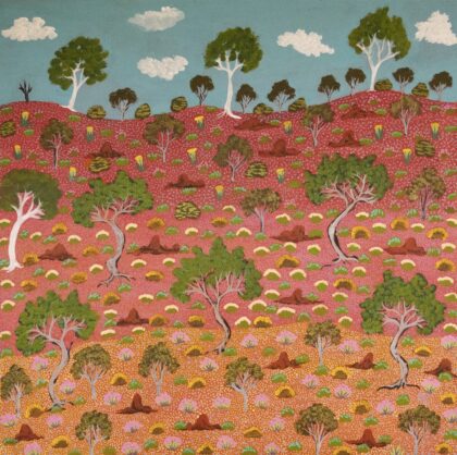 Gunderson Kemarre Lewis - Atyenh Anyany Amper (Great Grandmothers Country) - Painting - Gunderson Kemarre Lewis