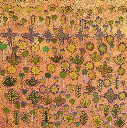 Daisy Kemarre Turner - Irrultja, My Country - Painting - Daisy Kemarre Turner