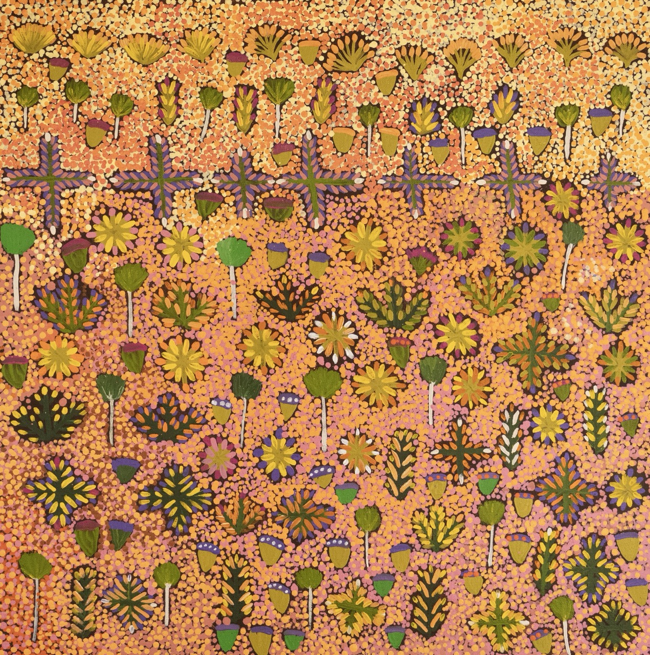 Daisy Kemarre Turner - Irrultja, My Country - Painting - Daisy Kemarre Turner