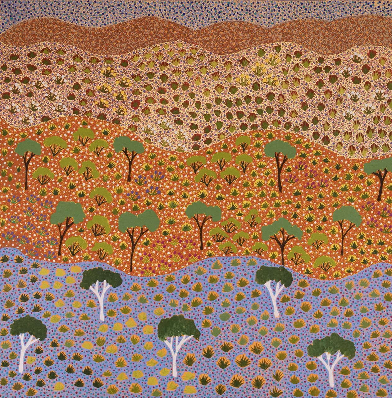 Diane Kemarre Ross - Atyenh Amper (My Country) - Painting - Diane Kemarre Ross