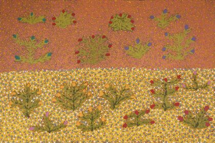 Jessie Ngwarraye Ross - Atyenh Amper (My Country) - Painting - Jessie Pula Luck